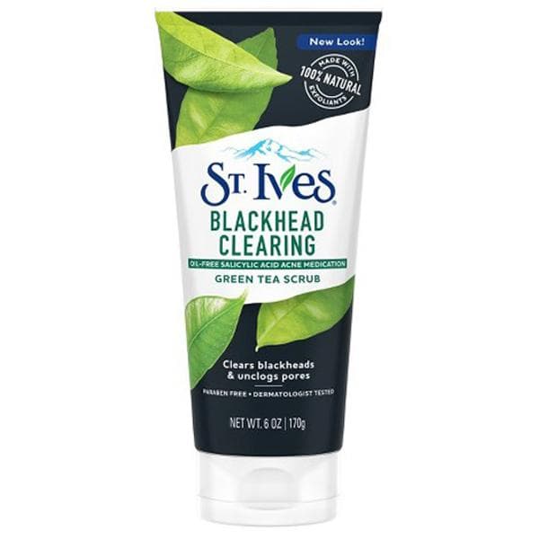 Sữa rửa mặt tẩy tế bào chết Blackhead Green Tea Scrus trà xanh 170g.