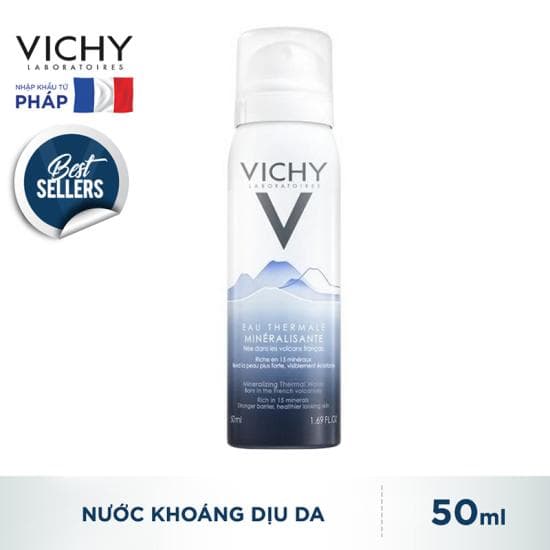 [HCM]Xịt khoáng Dưỡng Da Vichy Mineralizing Thermal Water 50ml -150ml - 300ml