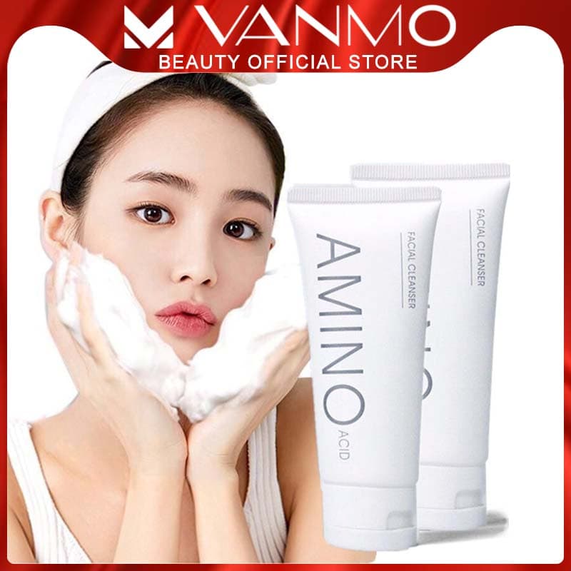 [HCM]Sữa Rửa Mặt Amino Acid Dưỡng Ẩm Làm Sáng Da Kiểm Soát Dầu Thu Nhỏ Lỗ Chân Lông