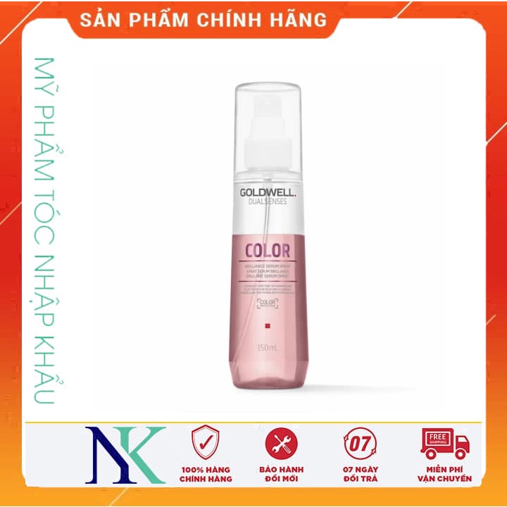 Xịt Dưỡng Giữ Màu Goldwell Dualsenses Color Brilliance Serum Spray 150Ml