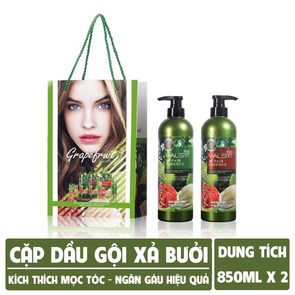 Cặp dầu gội xả bưởi grapefruit 850ml mẫu mới