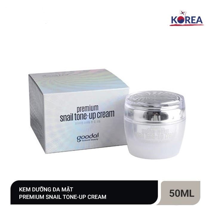 Kem Ốc Sên Dưỡng Da Goodal Premium Snail Tone Up Cream 50ml