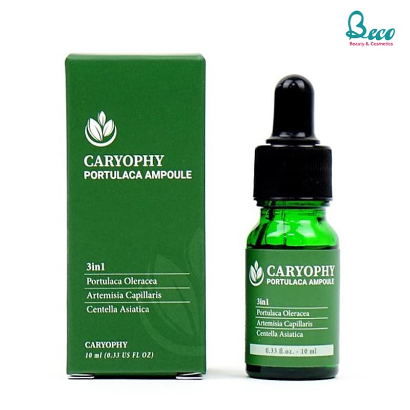 Serum Trị Mụn Caryophy Portulaca Ampoule Hàn Quốc