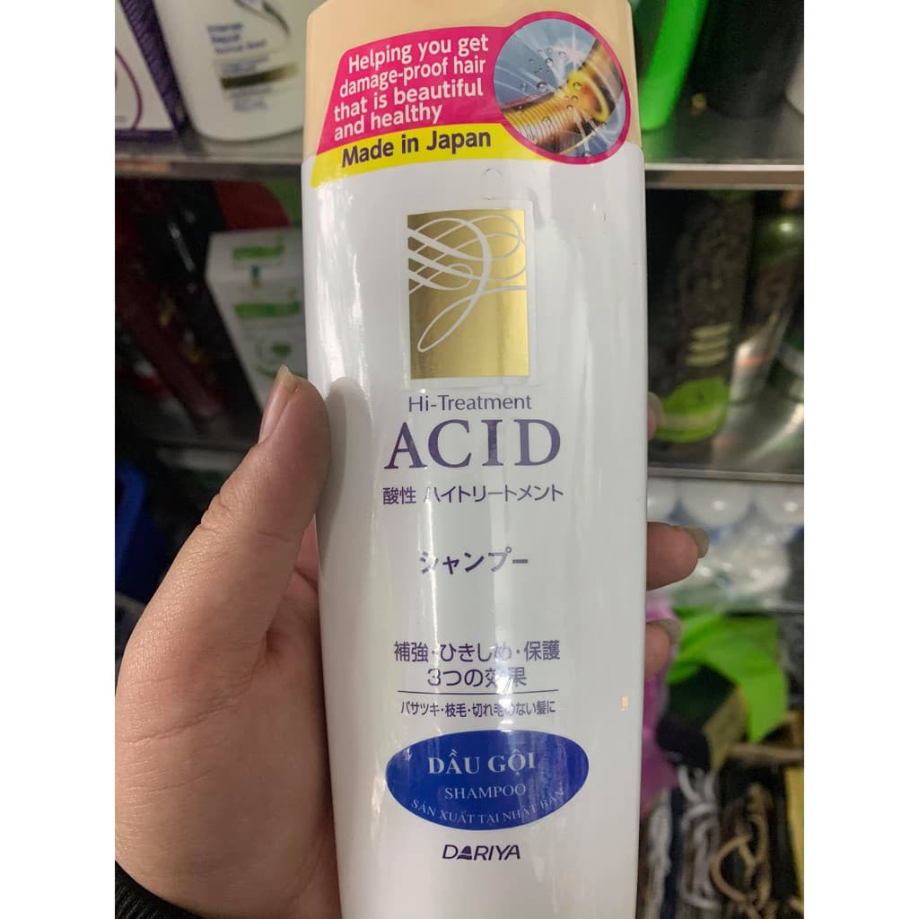 DẦU GỘI ACID PHỤC HỒI HƯ TỔN DARIYA 350ML