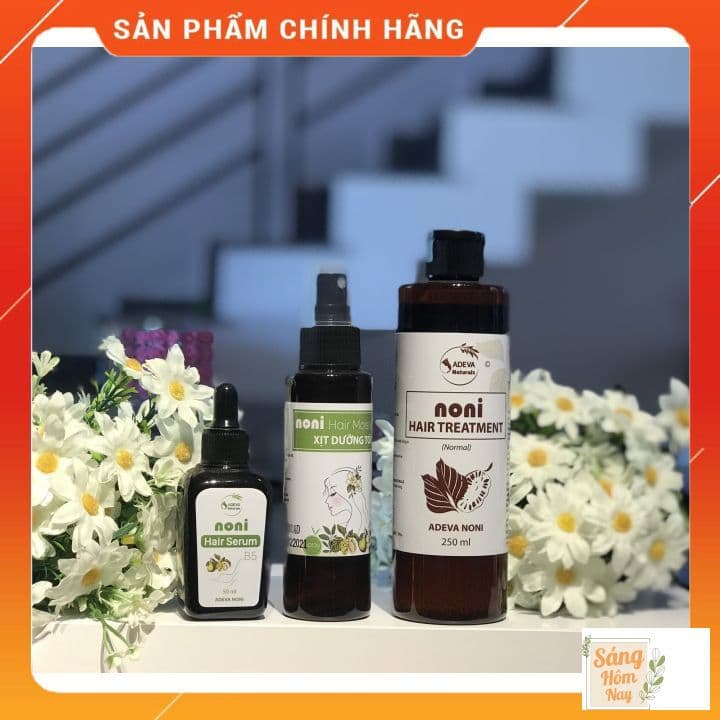 [HCM]Combo Tinh chât dưỡng tóc dầu gội có bot Xịt dưỡng tóc  từ Trái nhàu và Thảo mộc tự nhiên kích thích mọc tóc cho mái mềm mượt