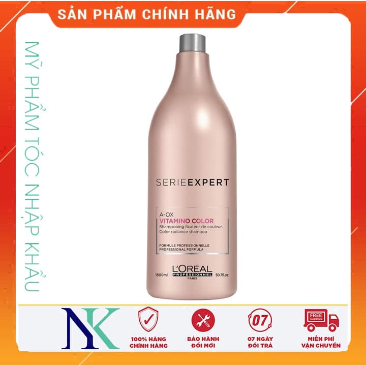 [HCM]Dầu Gội LOreal Vitamiono Colour Dành Cho Tóc Nhuộm 1500Ml