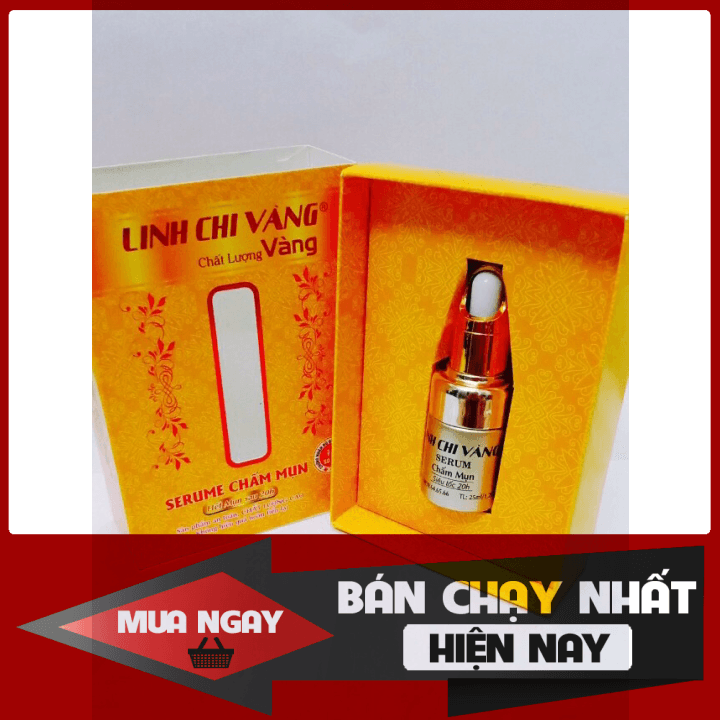[HCM]Serum Chấm Mụn Linh Chi Vàng 25ml