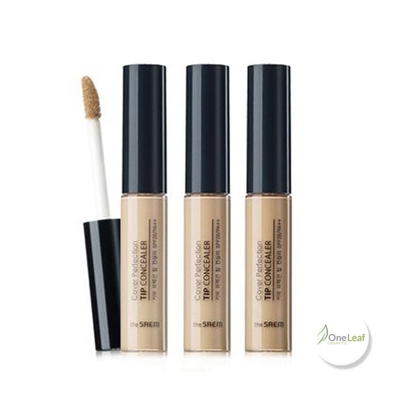 Kem che khuyết điểm The Saem Cover Perfection Tip Concealer Spf28 PA++ OL142