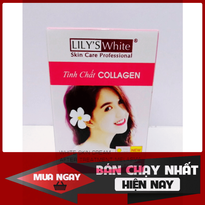 Kem Dưỡng Trắng Da Đa Tác Dụng Lilys White Collagen