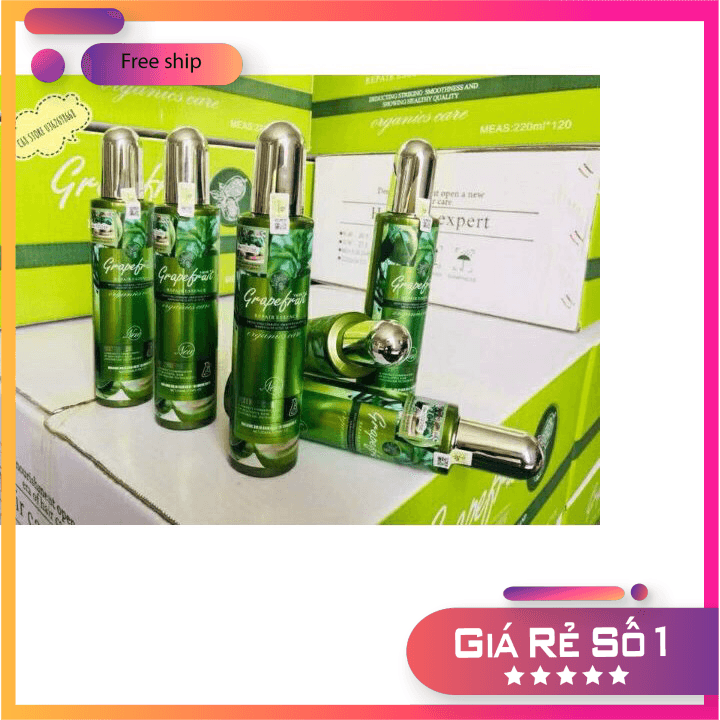 [HCM]Xịt Dưỡng Tóc Tinh Dầu Bưởi 220ml Giảm Khô Xơ Phục Hồi Tóc Hư Tổn CHÍNH HÃNG
