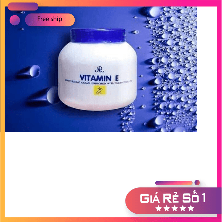 [HCM]Kem Dưỡng Ẩm Body & Face Vitamin E Aron Thái Lan CHÍNH HÃNG
