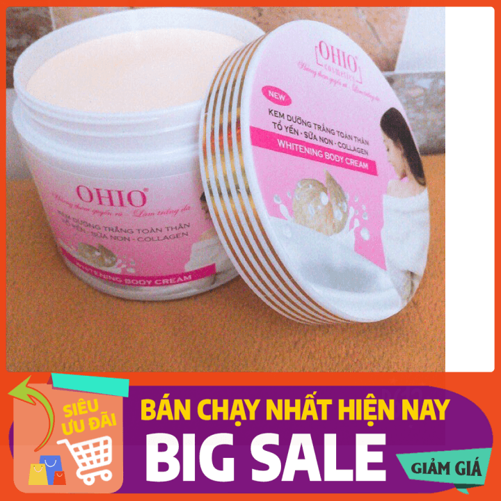 [HCM]Kem Dưỡng Trắng Body Ohio 150g
