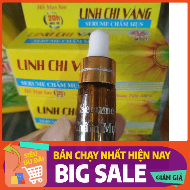 [HCM]SERUM MỤN LINH CHI VÀNG