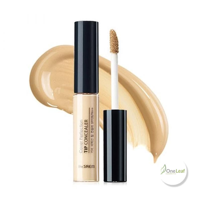 Kem che khuyết điểm The Saem Cover Perfection Tip Concealer Spf28 PA++ OL142