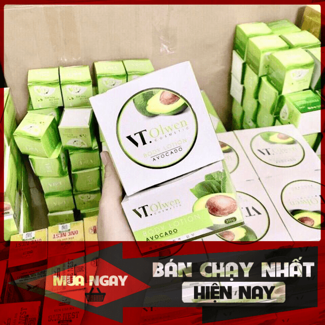 [HCM]Kem Body Bơ Sữa Dưỡng Trắng Da VT OLWEN