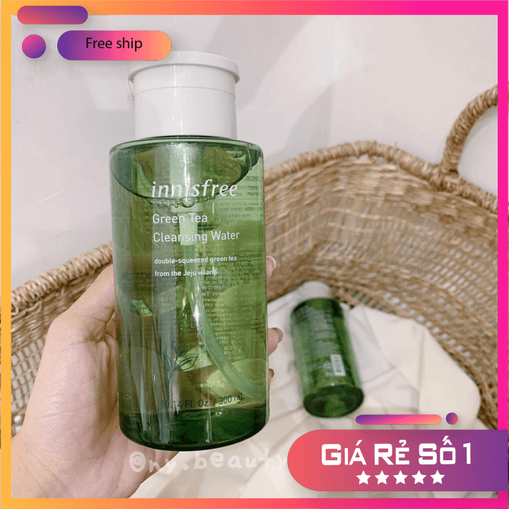 [HCM]Nước Tẩy Trang Innisfree Green Tea Cleansing Water 300ml CHÍNH HÃNG