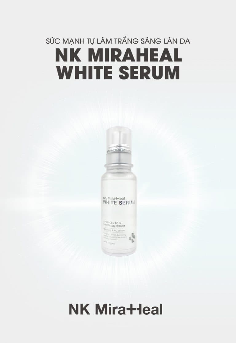 [HCM]NK MIRAHEAL WHITE SERUM – SERUM LÀM TRẮNG DA VÀ CẢI THIỆN NẾP NHĂN - Dược Mỹ Phẩm - Da Nhạy Cảm