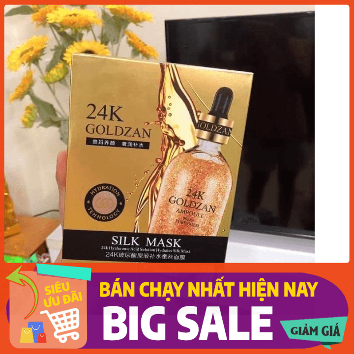 [HCM]Mặt nạ giấy VÀNG 24K GOLDZAN