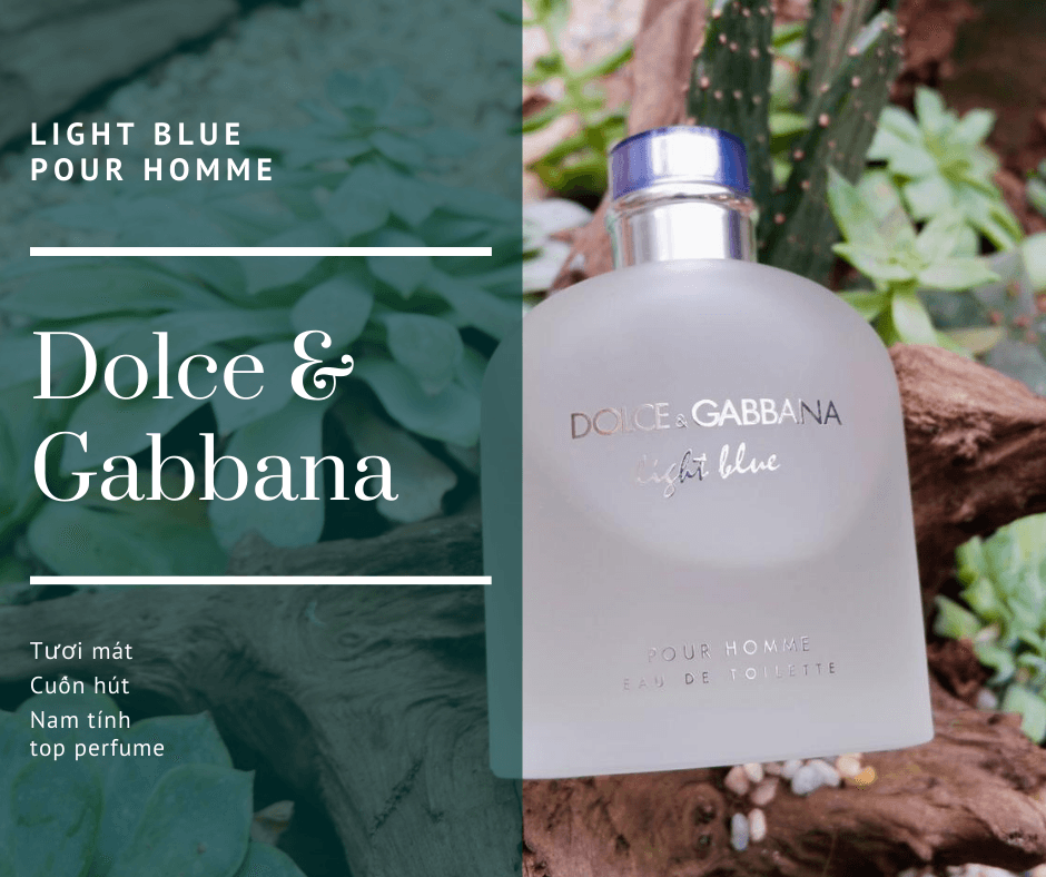 Nước Hoa Chiết Light Blue Pour Homme [Mẫu Thử 10ml]