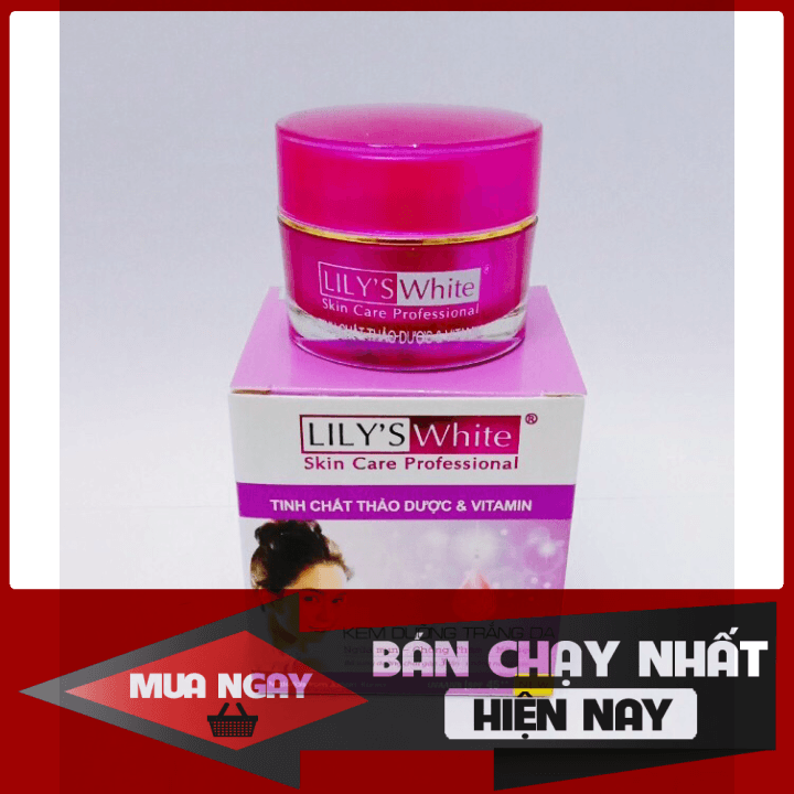 [HCM]Kem Dưỡng Trắng da - ngừa mụn - chống thâm - mờ sẹo Lilys White