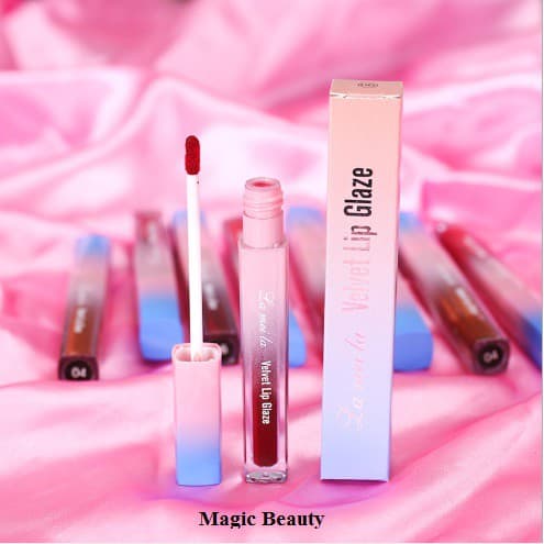 [HCM]Son kem lì LAMEILA Velvet Lip Glaze nội địa Trung son lâu trôi son có dưỡng son môi đẹp (HOT LẮM)