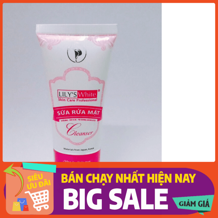 Sữa Rửa Mặt Trắng Da Ngừa Mụn Lilys White