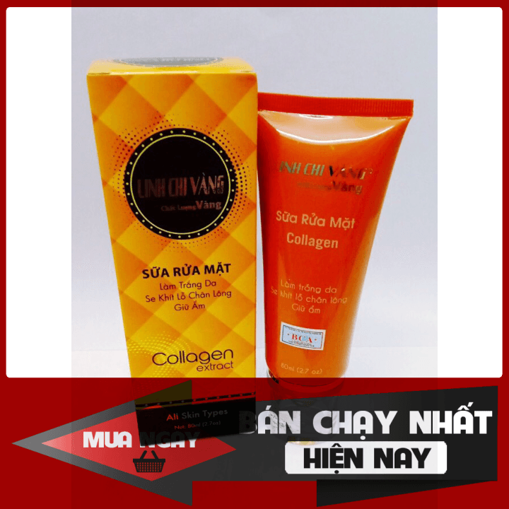[HCM]SỮA RỬA MẶT LINH CHI VÀNG
