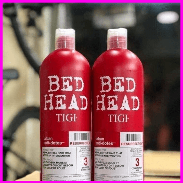 Dầu Gội Đầu Xả TIGI Đỏ Phục Hồi Tóc Hư Tổn Có Mùi Rất Thơm giúp Tóc Mềm MượT Hơn 750ML