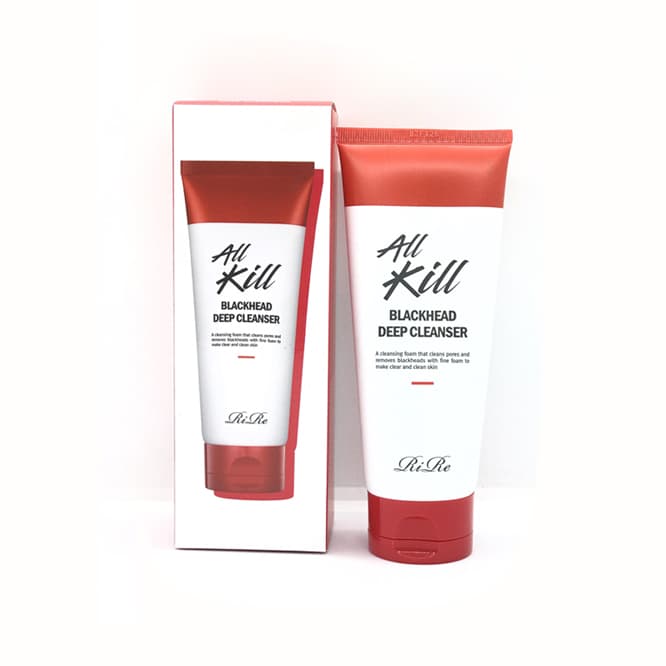 Sữa Rửa Mặt All Kill Black Head Deep Cleanser 120ml chuyên làm sạch chăm sóc lỗ chân lông