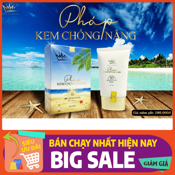 Kem Chống Nắng Face Pháp 80ml