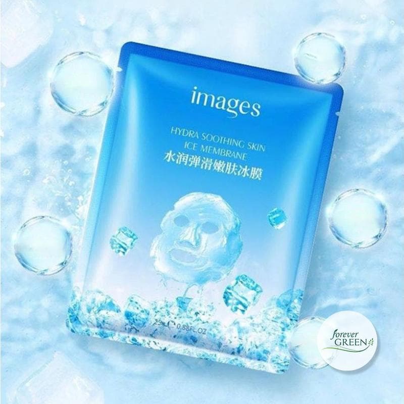 Mặt nạ đá băng dưỡng da mụn cấp ẩm thải độc Hydra Smoothing Skin Ice Membrane Images MC112