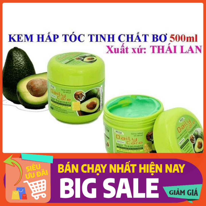 [HCM]Kem ủ dưỡng tóc Thái Lan DAILY CARE BƠ 500ML