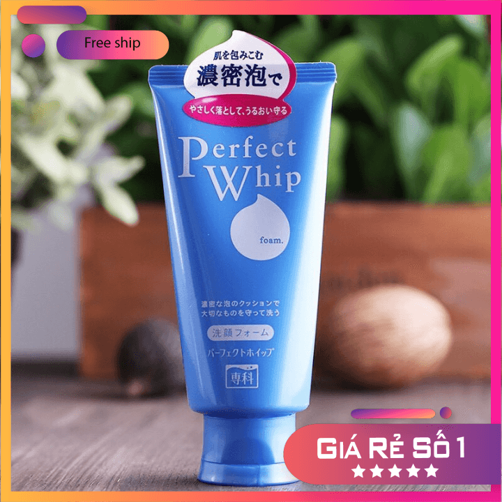 [HCM]Sữa rửa mặt tạo bọt chiết xuất tơ tằm trắng Senka Perfect Whip 150g Nhật Bản CHÍNH HÃNG