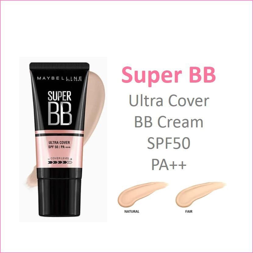 [Lấy mã giảm thêm 30%] Kem Nền Bb Che Khuyết Điểm Và Chống Nắng Maybelline New York Super Bb Ultra Cover Spf 50 Pa++++