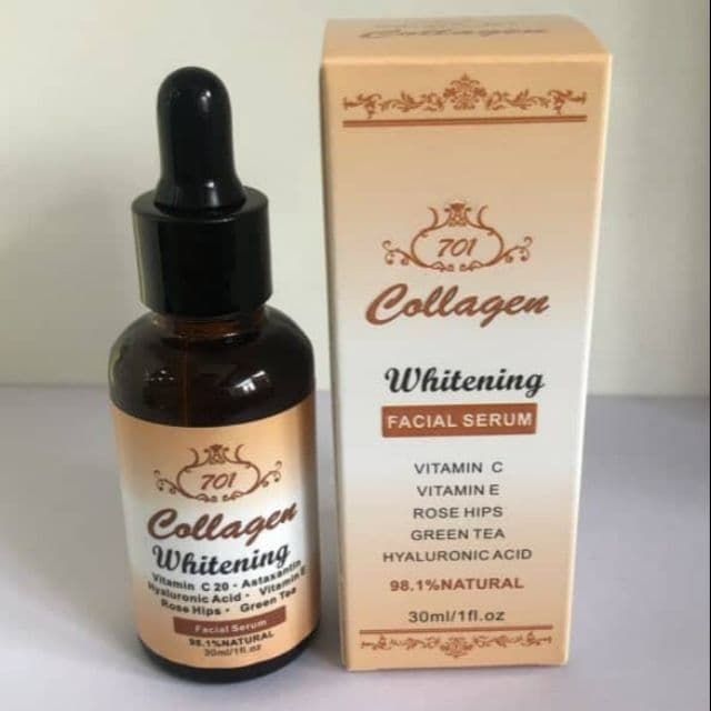 Serum Collagen Plus Vit E 701 Trắng Da Xóa Nám Tàn Nhang 30ml