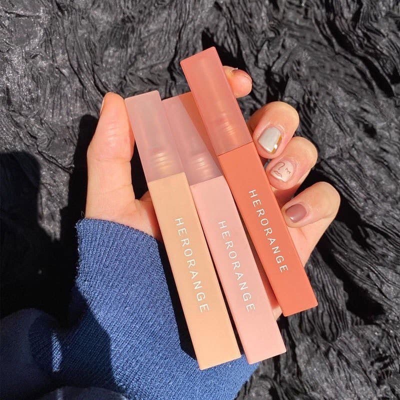 [MẪU MỚI LOẠI XỊN] Son kem nhung lì Herorange - CAVALI - Hàng nội địa Trung chất son lì mịn môi kháng nước