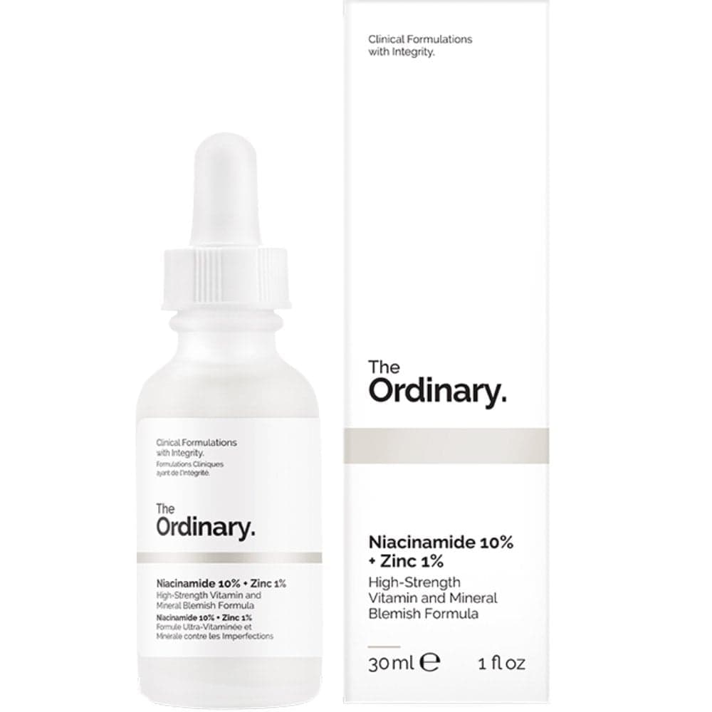 Ordinary Serum sáng da se khít lỗ chân lông Niacinamide 10% + Zinc 1% (Chính hãng)