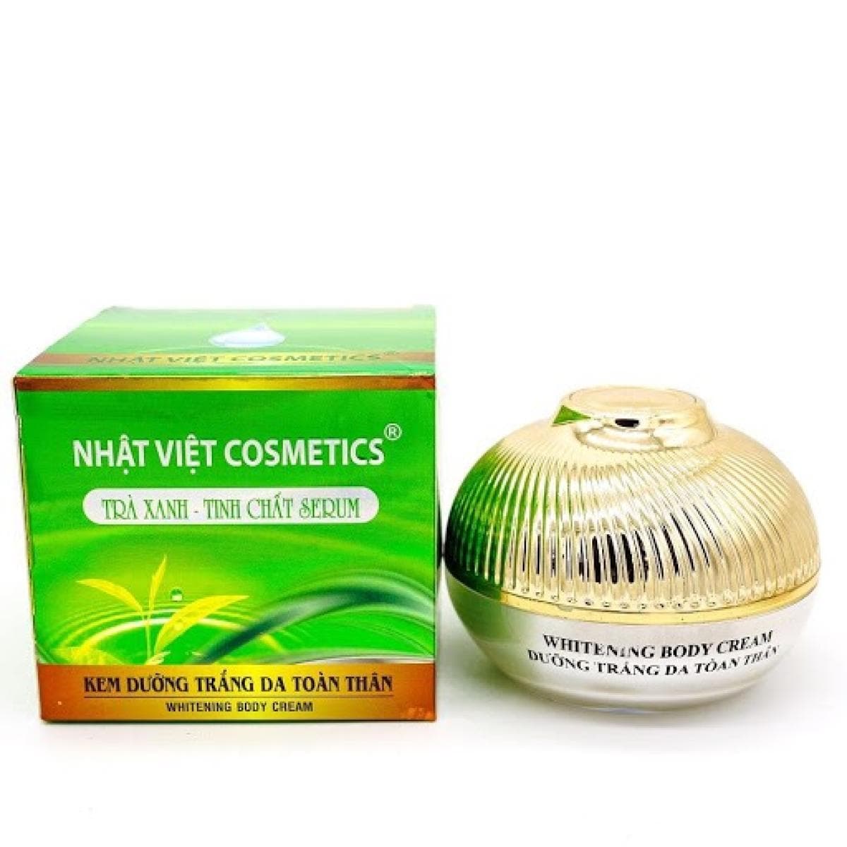 [HCM]Kem dưỡng da toàn thân Nhật Việt Cosmetics trà xanh serum 150g