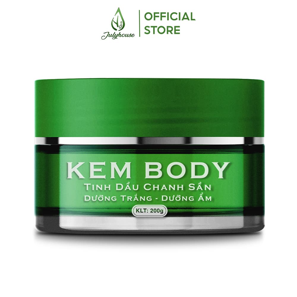 [HCM]Kem dưỡng trắng body Chanh Sần 200g JULYHOUSE