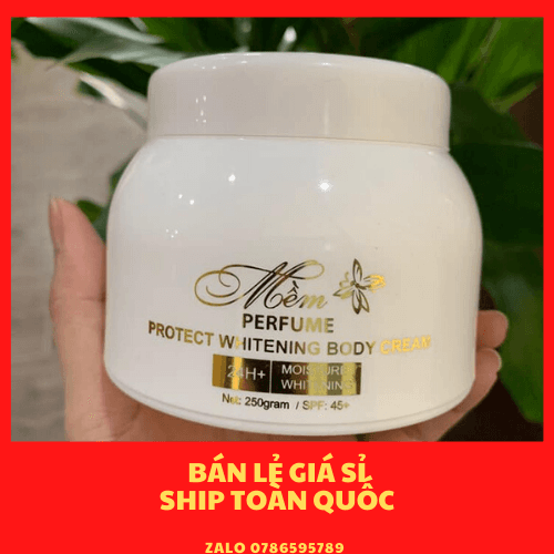 Kem body mềm mẫu mới 2020 - Kem body mềm nước hoa 250gr