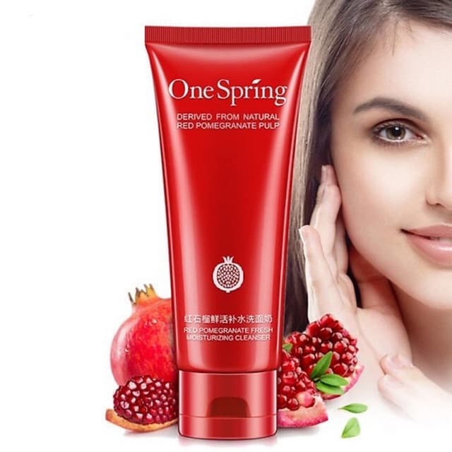 Sữa Rửa Mặt One Spring Chiết Xuất Lựu Đỏ 100g Ngừ Mụn  Trắng Sáng Da