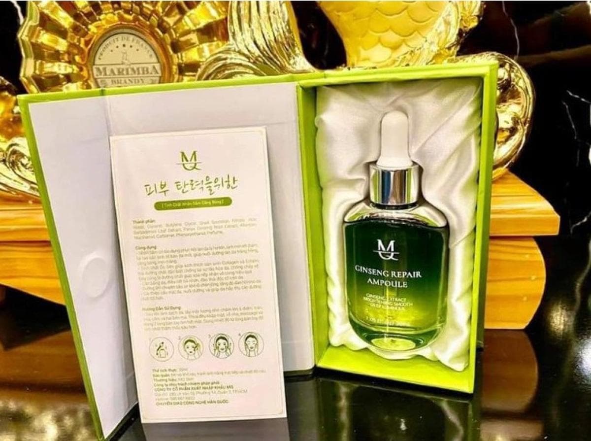 [HCM]Serum căng bóng da MQ SKIN tinh chất nhân sâm Hàn Quốc 30ml