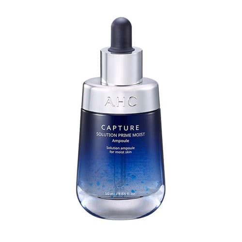 (Màu xanh) Serum AHC Mẫu Mới 2020 : Tinh Chất Cấp Ẩm Cho Da AHC Capture Solution Prime Moist Ampoule 50ml