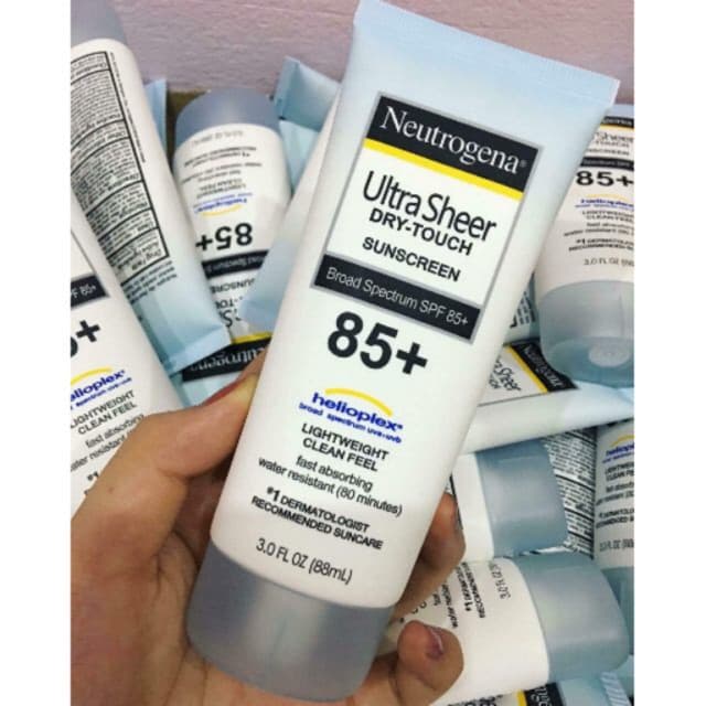 [HCM]Kem chống nắng Neutrogena Ultra Sheer 85+.DATE 2025 (88ML)