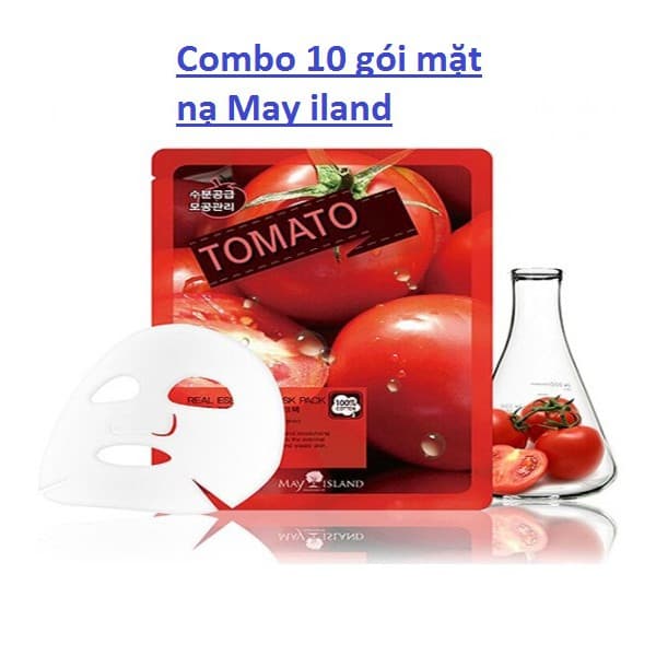 Combo 10 miếng mặt nạ dưỡng chất MAY ISLAND Hàn Quốc 25ml / 1 miếng
