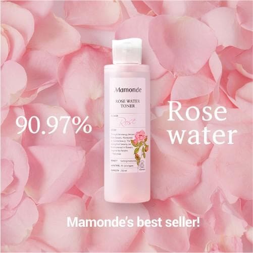 Nước hoa hồng dành cho mọi loại da Mamonde Rose Water Toner 250ML