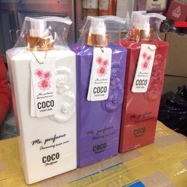 [HCM]Sữa Tắm Coco Hương Nước Hoa- chính hãng