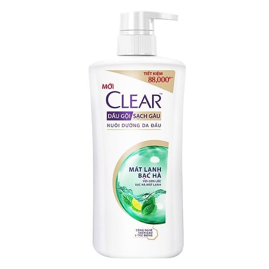 Dầu gội đầu Clear Bạc Hà - Hàng chính hãng chất lượng số 1