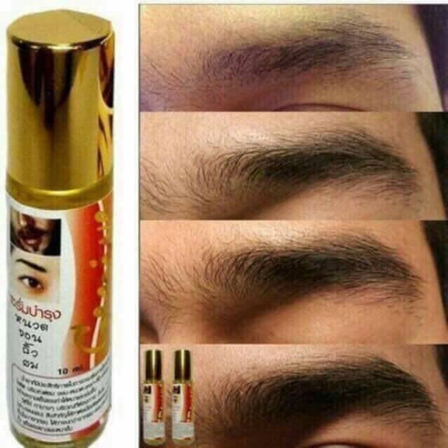 [HCM]GENIVE THÁI LAN serum-Chai lăn kích thích mọc râu chân mày