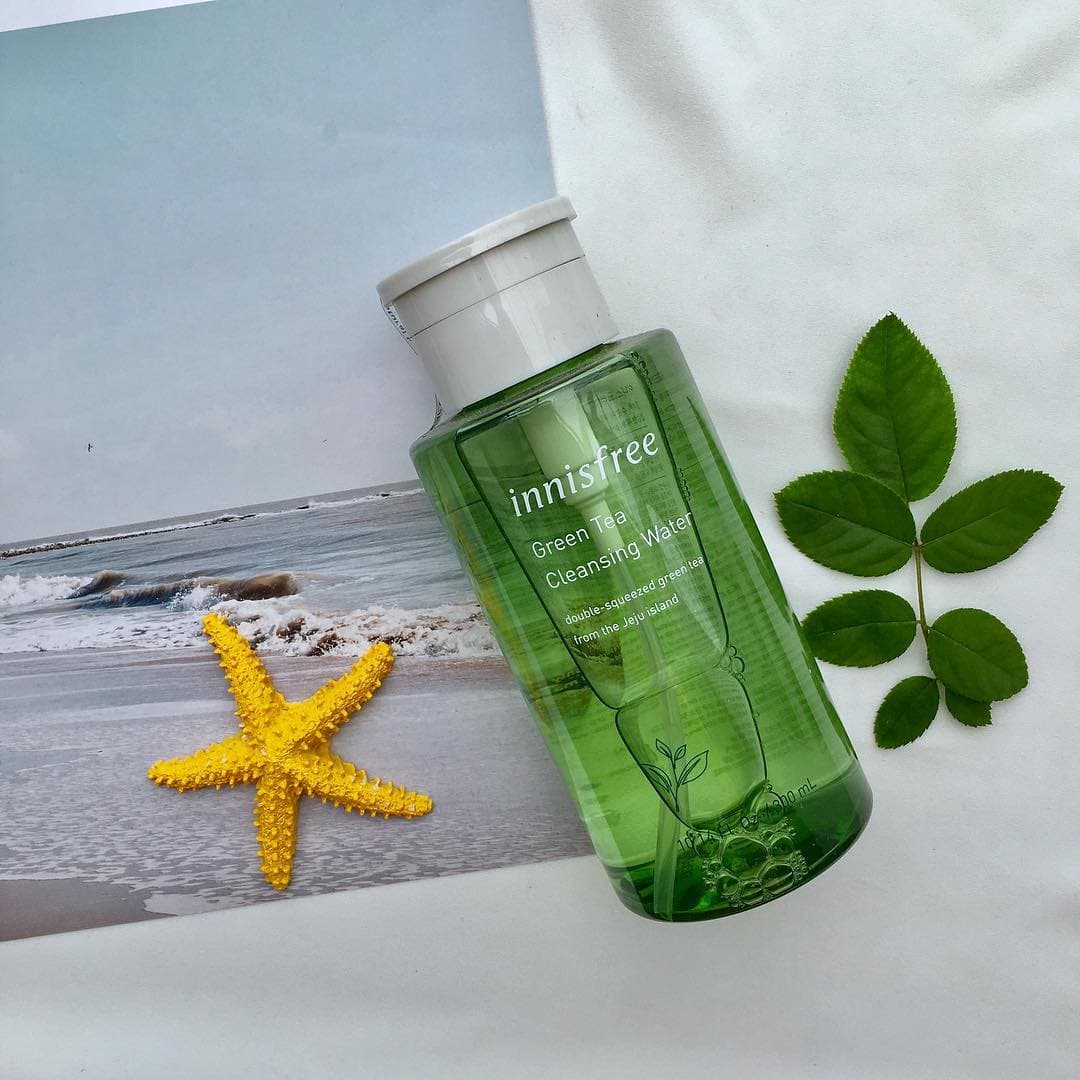 Nước Tẩy Trang Trà Xanh Innisfree 300ml Sạch Sâu Lớp Make Up  Ngừa Mụn
